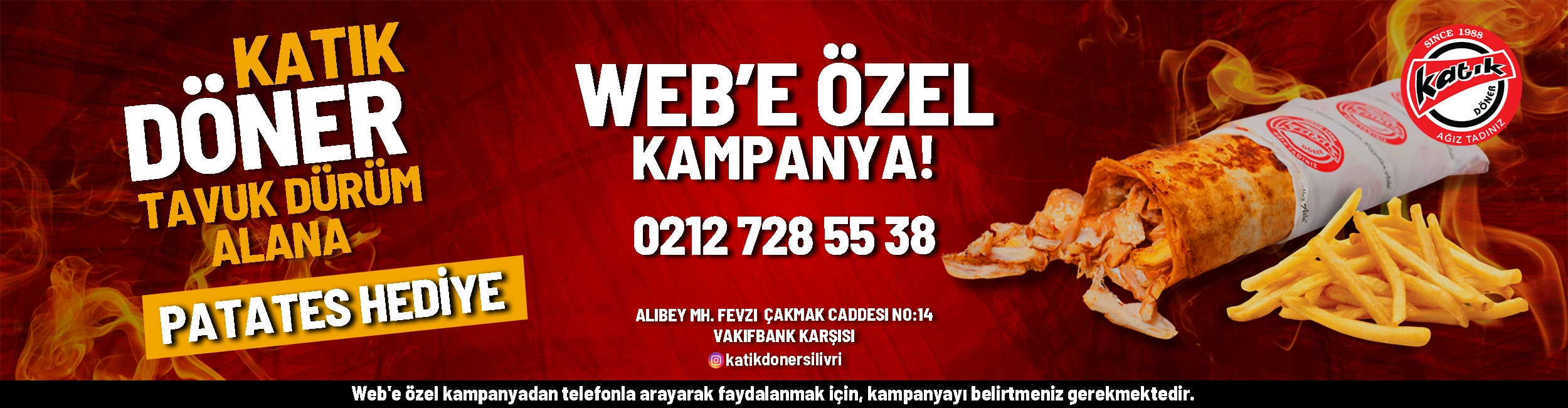 Katık Döner Kampanya Bannerı